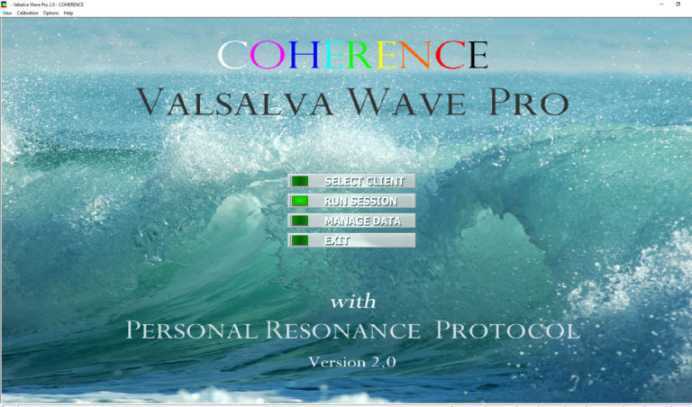 Valsalva Wave Pro 2.0 with Finger Sensor
